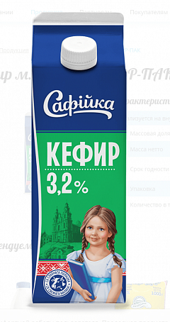 кефир в пюр-пак с крышкой