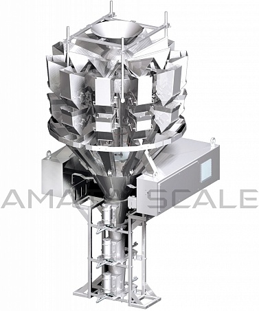 Multihead Weigher for dosing of long products